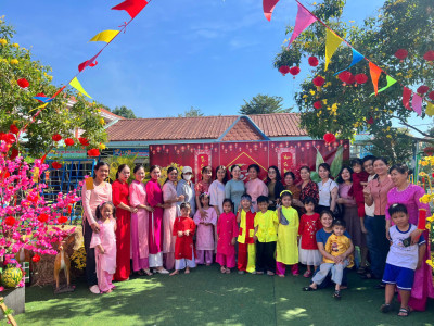 Hội thi trang trí hoa mai, hoa đào