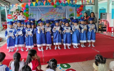 KNS "Dạy trẻ tự xúc ăn uống nước"- GV Trần Thị Trâm Anh