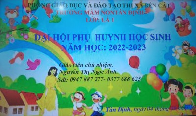 Đại Hội Phụ Huynh Học Sinh Đầu Năm 2022-2023