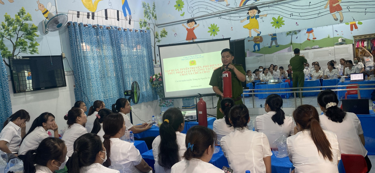 Tập huấn phòng cháy chữa cháy
